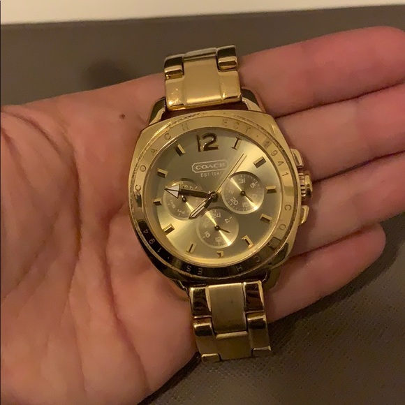 GOLD COACH WATCH - Picture 2 of 4